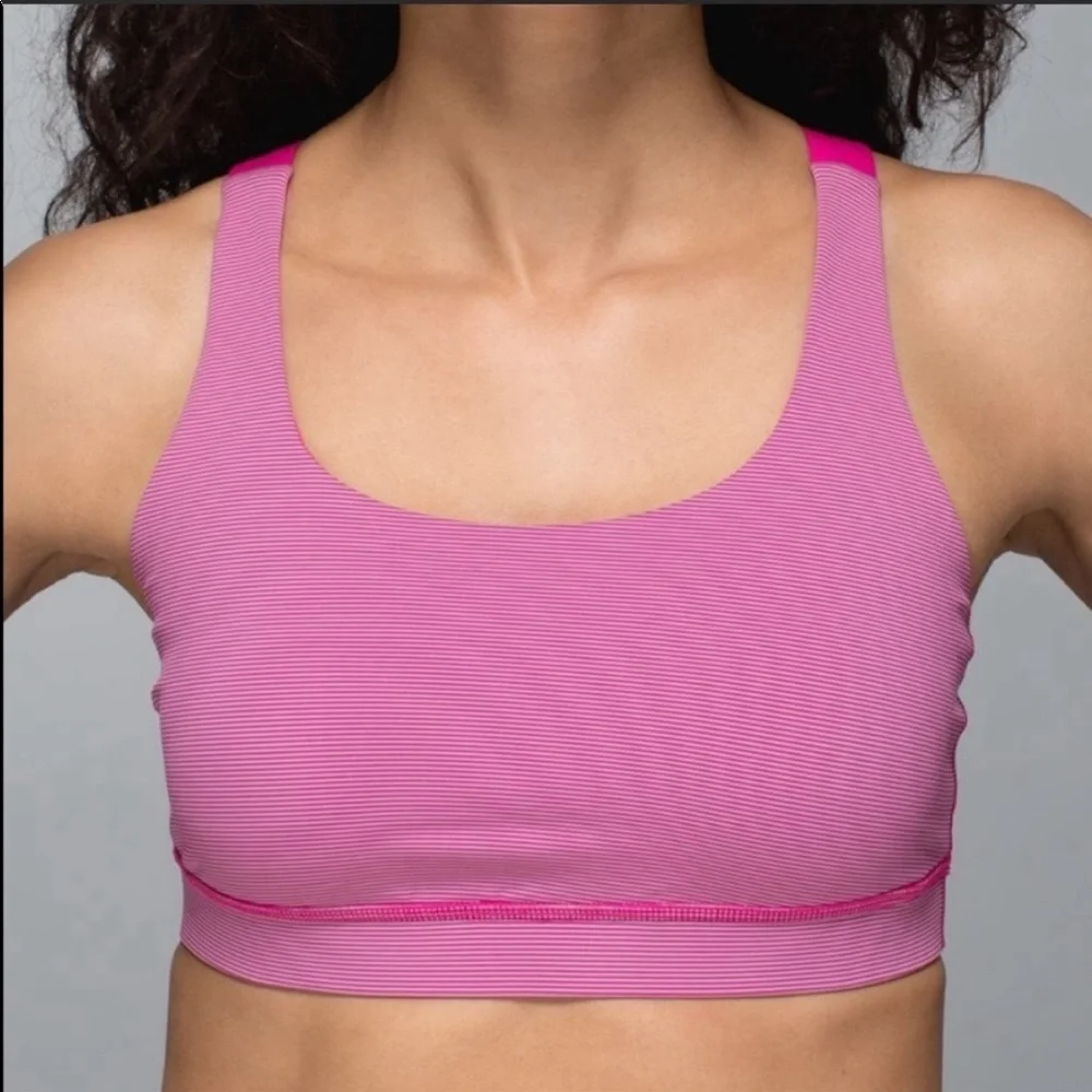 Lululemon Pink Energy Bra